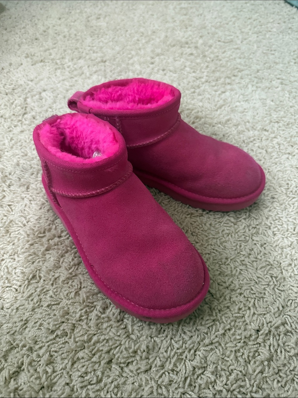 hot pink ugg ultra mini boots